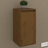 VidaXL Wall Cabinet Honey Brown 30x30x60 Cm Solid Pine Wood