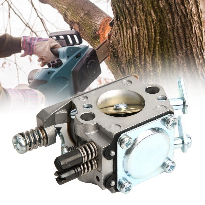 Carburateur de tronçonneuses, aluminium moulé sous pression anodisé pour pièces de tronçonneuse 5200 4500 5800 52CC 45CC 58CC