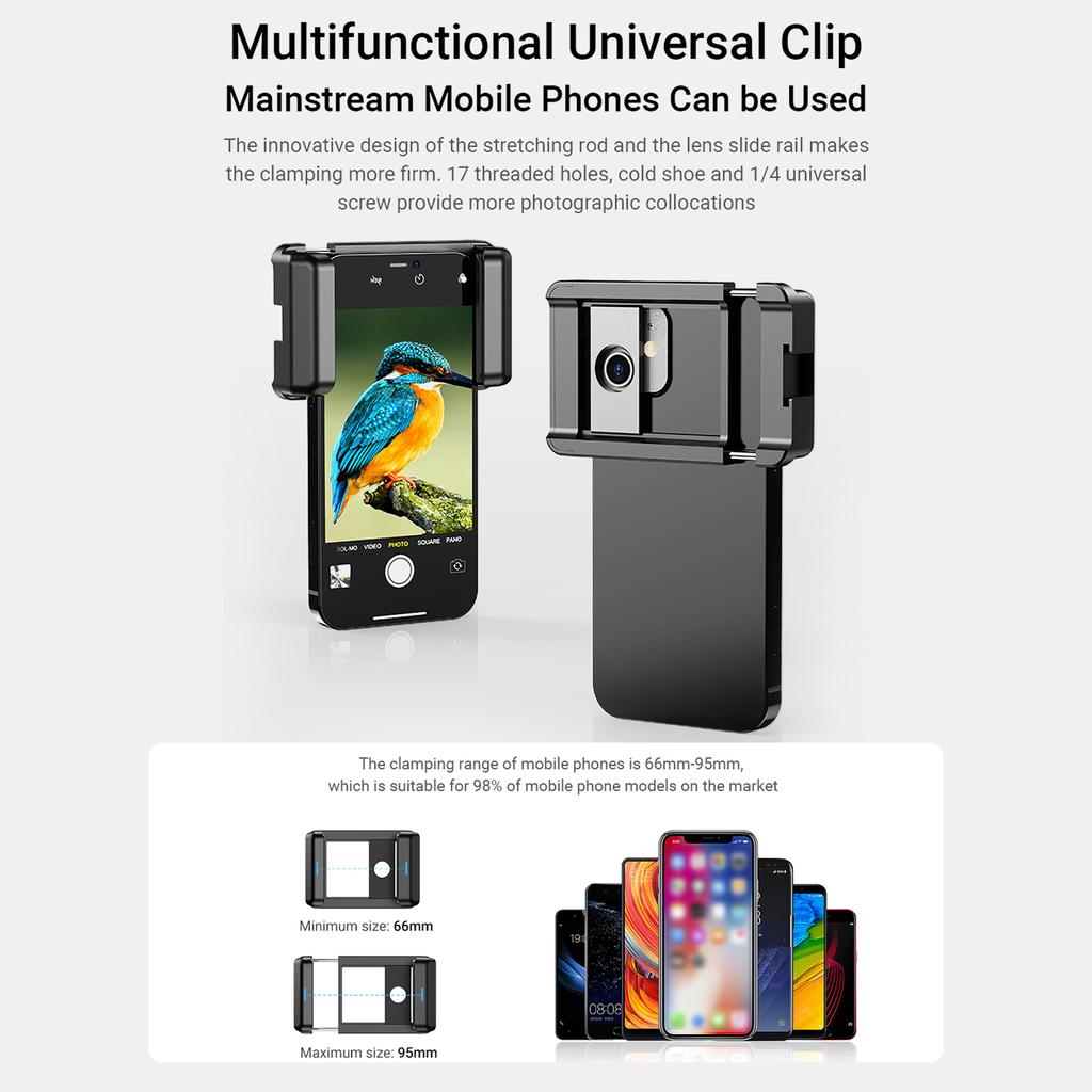 APEXEL APL-60XFR50 4K HD 60X Металлический монокулярный телескоп 50 мм Телеобъектив с многослойным покрытием