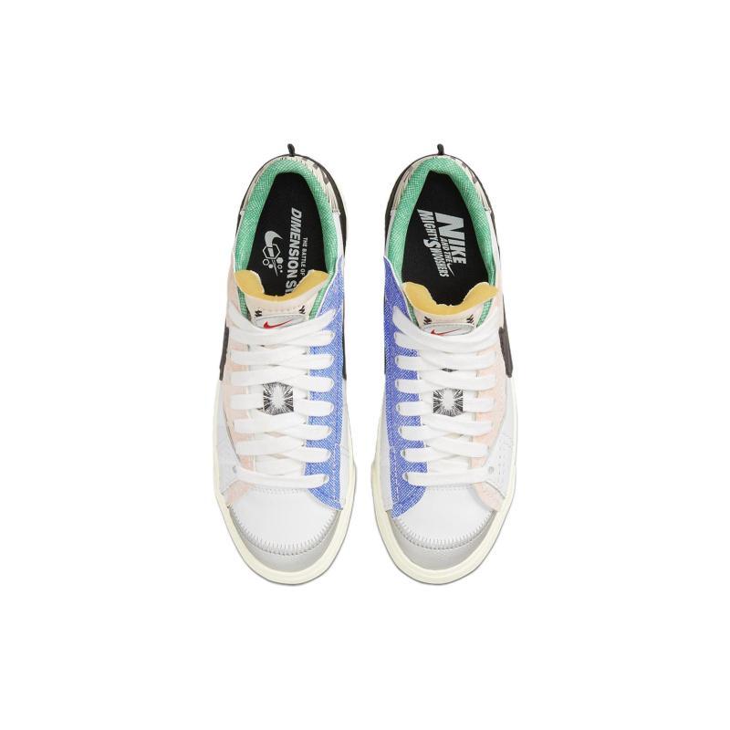 Nike Кеды Blazer Low 77 Jumbo Mighty Swooshers Обувь для скейтбординга DX6059-101