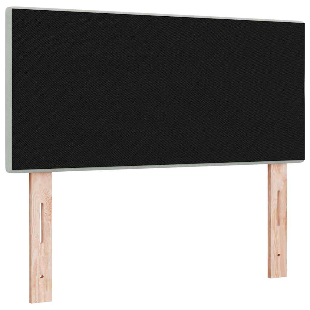 Headboard Light Grey 90 cm Velvet