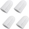 Comolife Soft Toe Protector Caps, Set of 4, Toe Caps for Toe Protection, Toe, Nails, Toes, Big Toes, Breathable, Ambidextrous, Cuttable, Mesh Design,