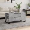 VidaXL Coffee Table Concrete Grey 102x44.5x50 Cm Engineered Wood 831008