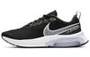 Дышащие низкие детские беговые кроссовки Nike Air Zoom Arcadia Черно-белые Унисекс CK0715-001
