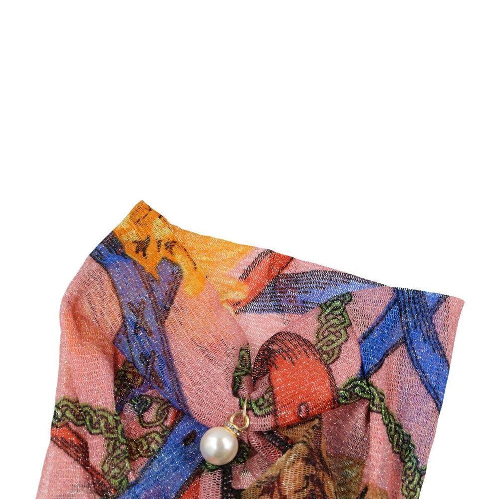 Sunscreen Scarf Leopard print Wave point Female Shawl Printed Scarf Korean Style Scarves Summer Bib