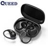 QUEED OWS Over-ear Wireless Bluetooth Headphones: Ultra-long Battery Life, In-ear Open Sports Noise-cancelling Headphones
