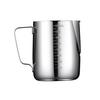 140ml/350ml/550ml/900ml Milk Frothing Pitcher Stainless Steel Espresso Steaming Pitcher Jug Milk Frother Cup for Cappuccino Latte Art