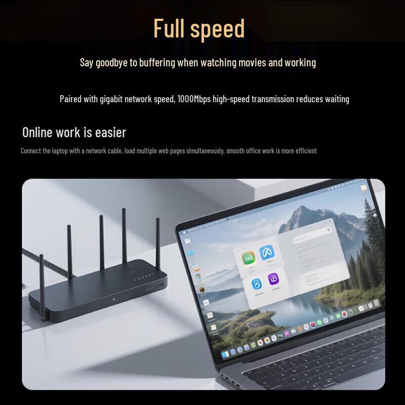 BIAZE Cat5e Gigabit Ethernet Cable