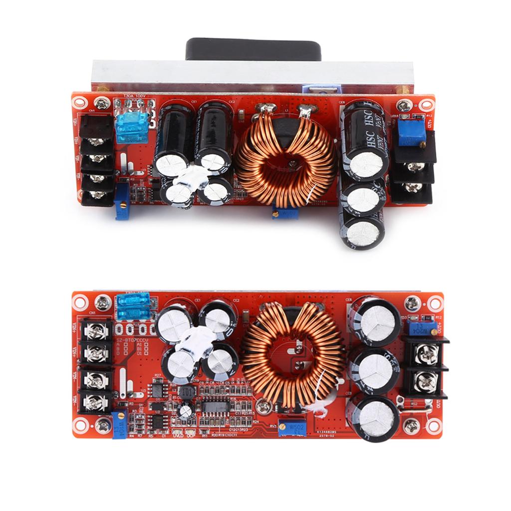 to   Boost Converter, 1200W Voltage   to   Step Up Boost Converter Constant Current Power Supply Module LED Construction