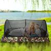 Camping Foldable Mesh Tent Single/Double Person Fly Protection Waterproof Portable No Installation Outdoor Travel Climbing Backpacking Shelter Net