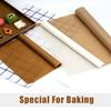 Reusable Baking Mat Dough Pad Cakes Bakeware Liner Pad Mat Rolling Dough Mat Baking Pastry Tool