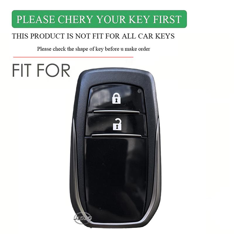 Новый чехол-брелок для ключа автомобиля для Toyota Hilux Yaris Corolla Rav4 Chr Revo Auris Innova Highlander Venza Fortune Держатель для ключей