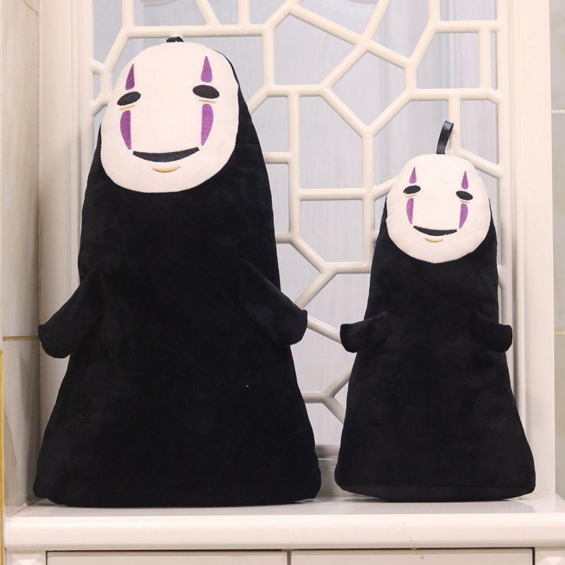 Lifelike 60cm Spirited Away Character Toy No Face Man Soft Doll For Cozy Embrace