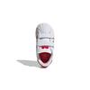 adidas Оригинальные SUPERSTAR Удобные Дышащие Низкие Скейтбордические Кроссовки Белые Красные Для Младенцев и Малышей FZ0644