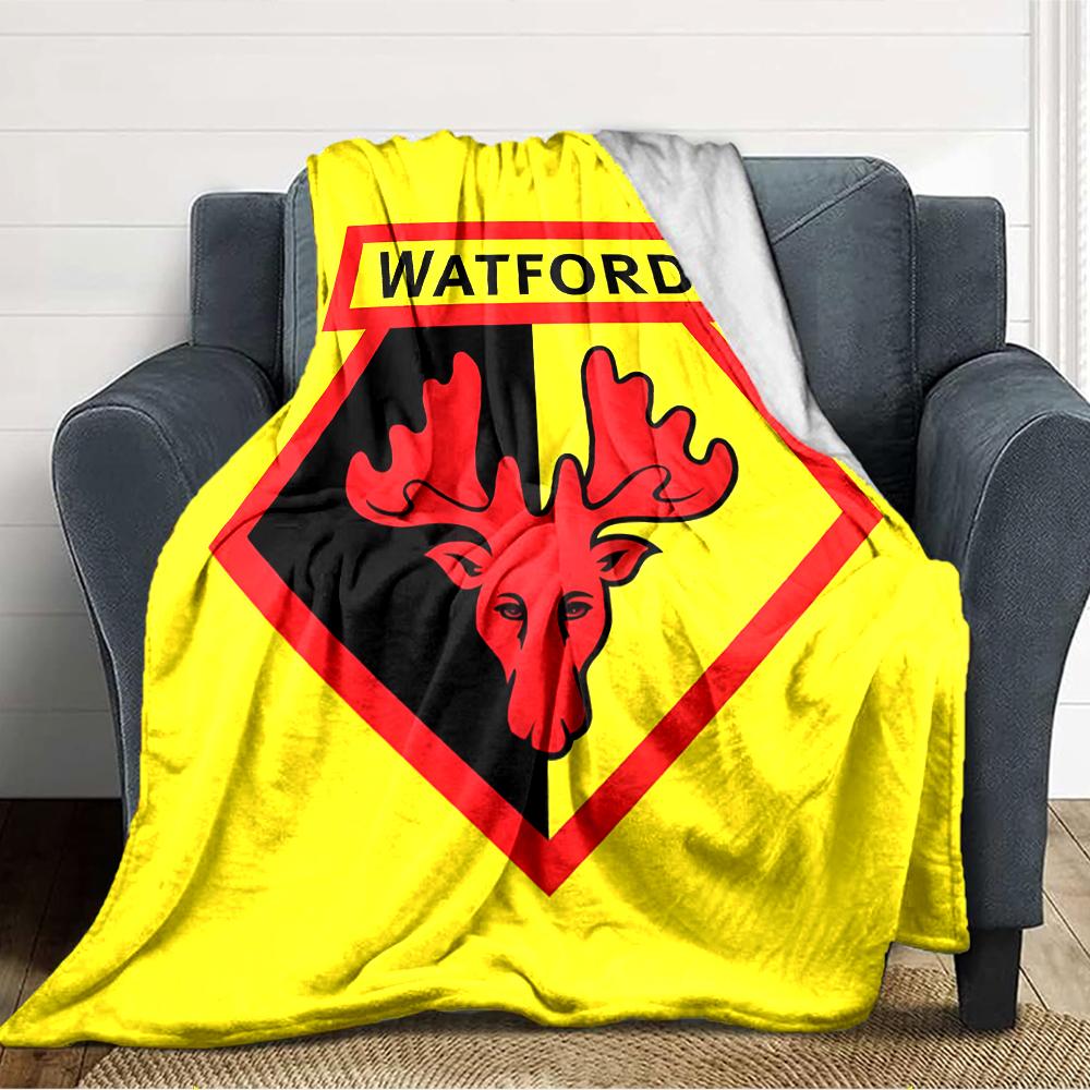 1pc Football Team (57) Blanket, Gift, for Men and Women, Soft Blanket, Good for Sofa Bed Couch Travel, Lightweight Flannel Blanket