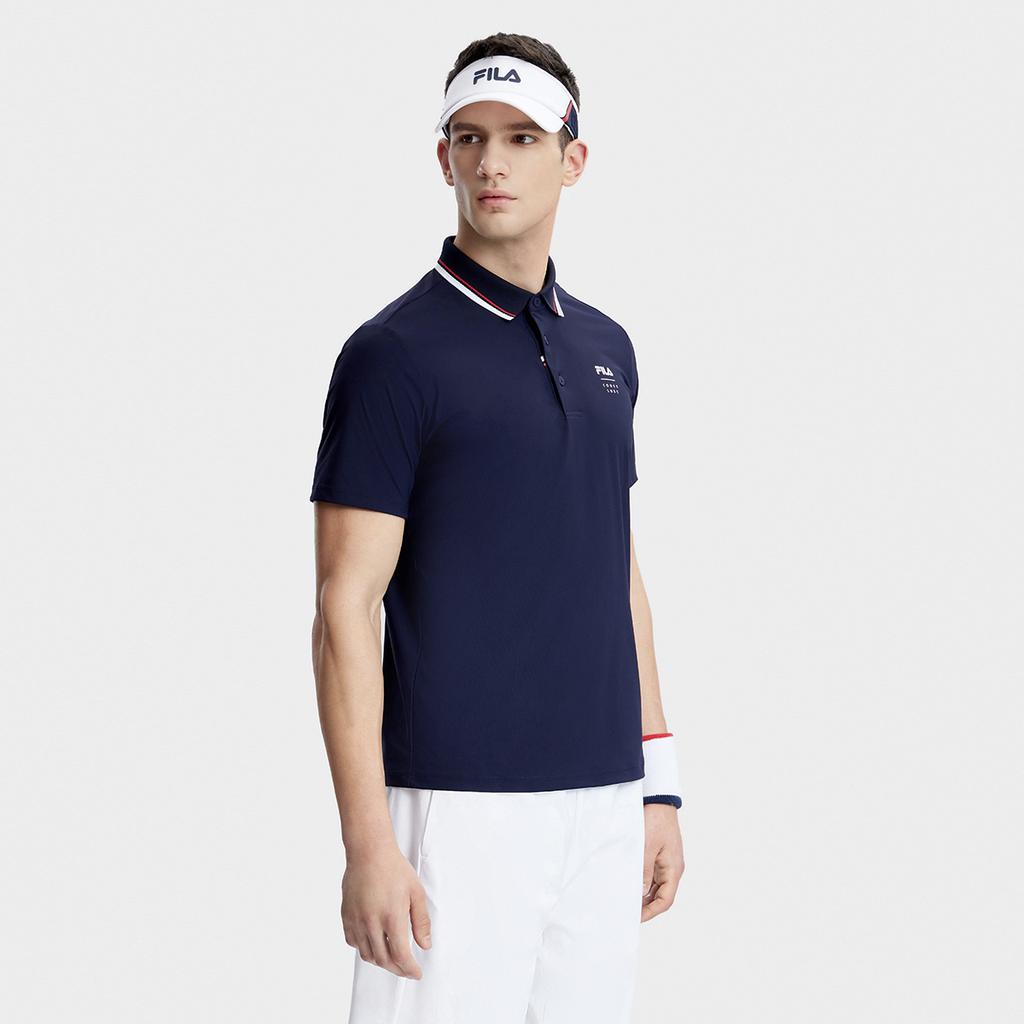 FILA Polo Shirt Men's Royal Blue A11M333105FNV