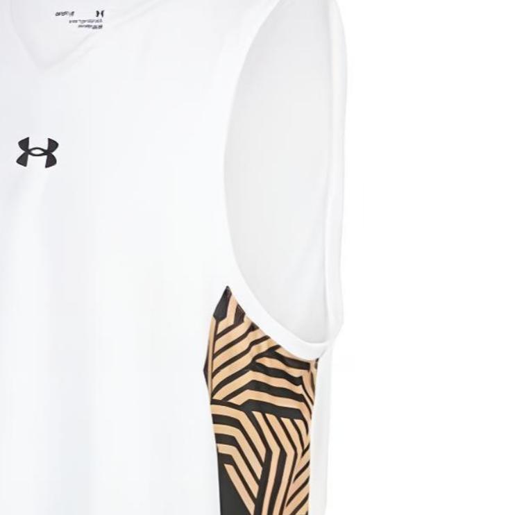 Under Armour Баскетбольная майка мужская белая 23500101-100