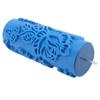 Декоративный текстурный валик с резиновым узором для настенной мебели, ткани, одеял, синего цвета