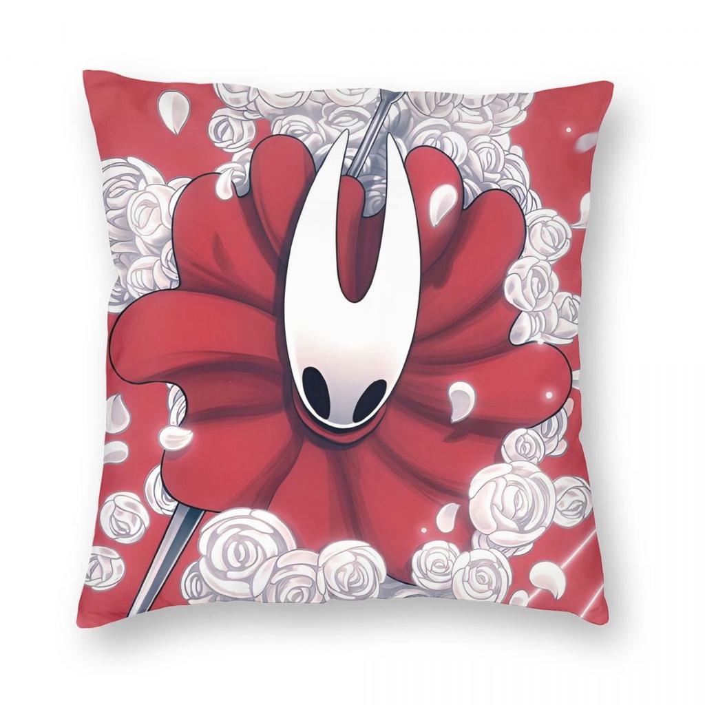 Hollow Knight Silksong Hornet Pillowcase Double-sided Printing Polyester Cushion Cover Decorations Throw Pillow Case Cover Car