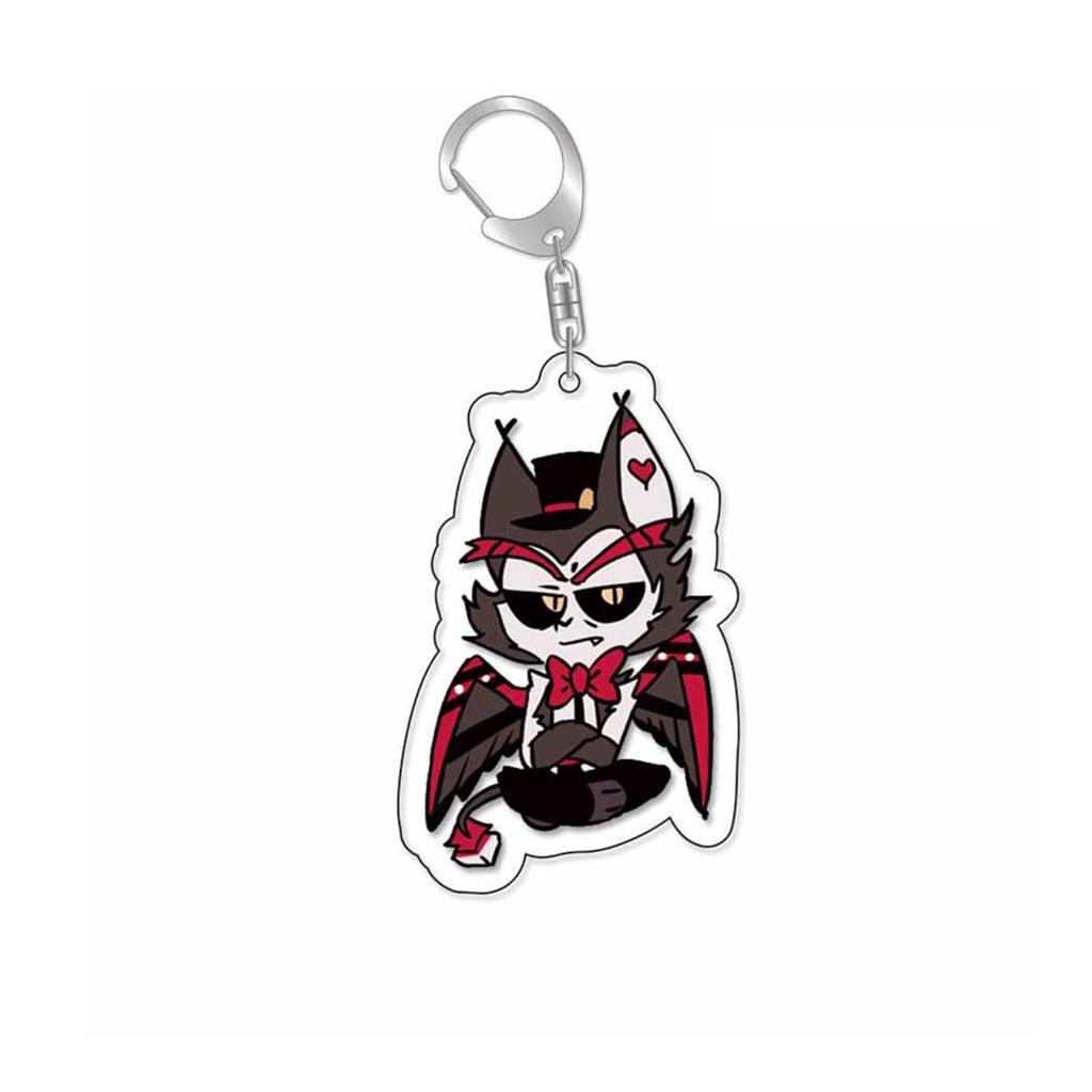 Акриловый брелок для кукол, брелок для ключей с мультяшной куклой вокруг аниме