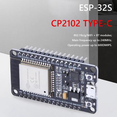 1 шт. Плата разработки ESP32 Micro USB/Type C модуль Wifi + Bluetooth Сверхнизкое энергопотребление Двухъядерный ESP-32S 30 выводов/38 выводов