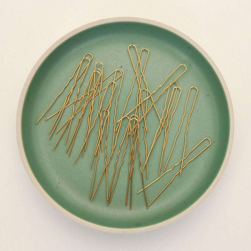 20PCS Hot Headwear Bridal Hairstyle Tool Alloy Waved Hair Pins Hairclips U-shaped Barrette