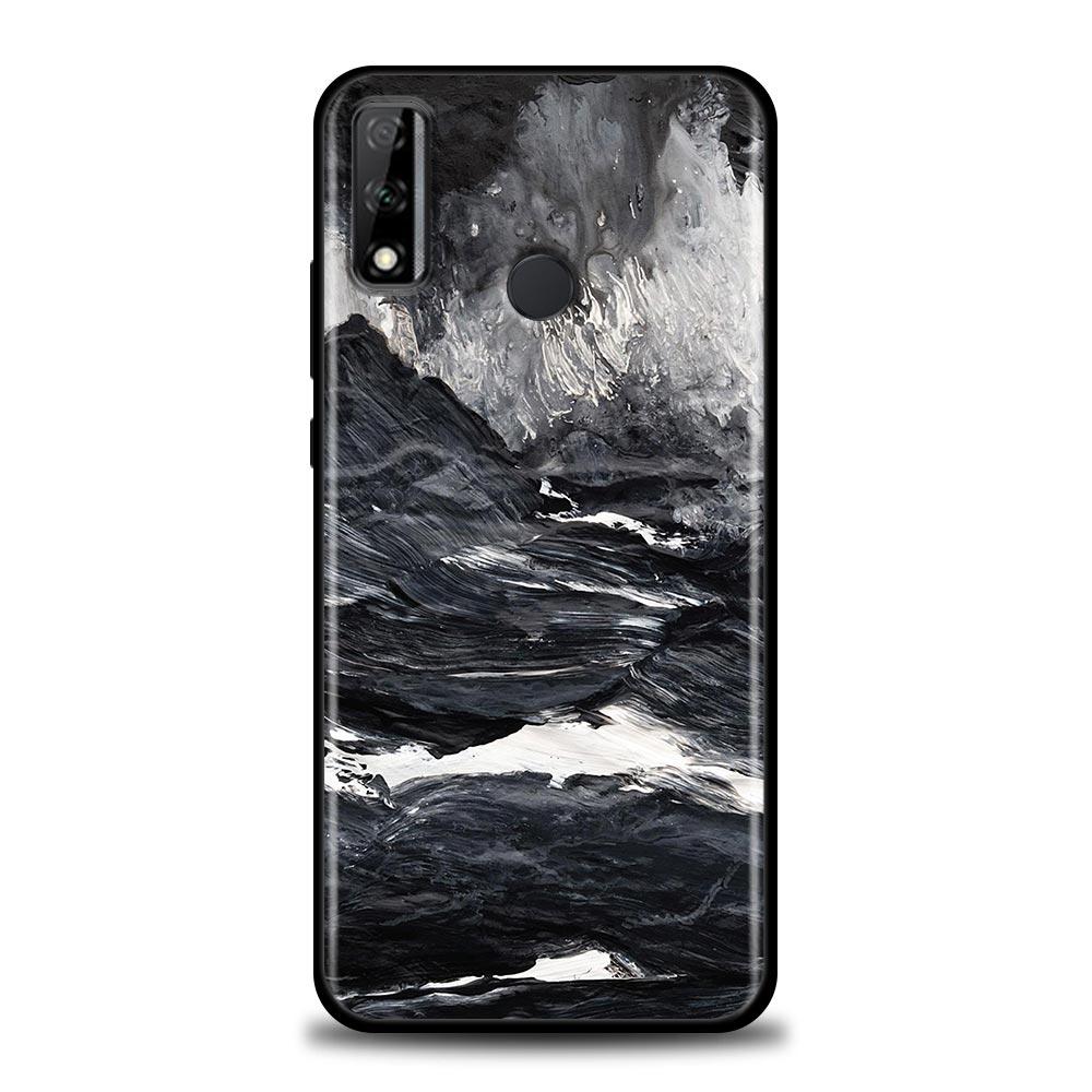 Картина Мона Лиза Давид Абстрактное искусство Чехол для Huawei Y7 Y9 2019 A Y6p Y8s Y9a Y7a Чехлы Чехол Mate 10 20 Lite 40 Pro Plus Funda