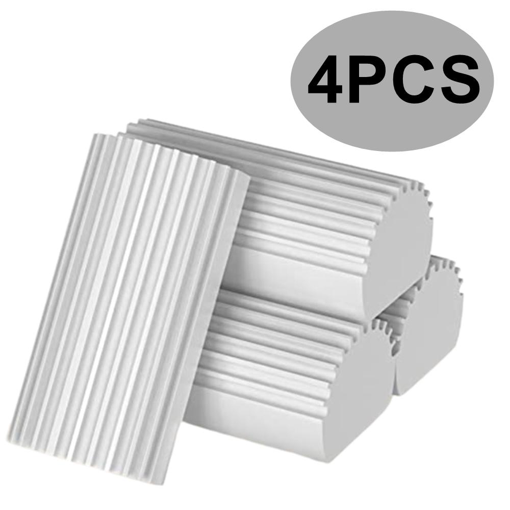 4 шт. Дастер для влажной уборки Желтая губка Порошок Пыль Улавливает Чистый Волшебные чистящие салфетки Влажная чистка Дастер Губка ПВА Чистка