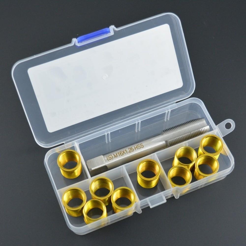 High Speed Steel Tap Spark Plug Thread Repair Kit Thread Inserts Kit For Generators