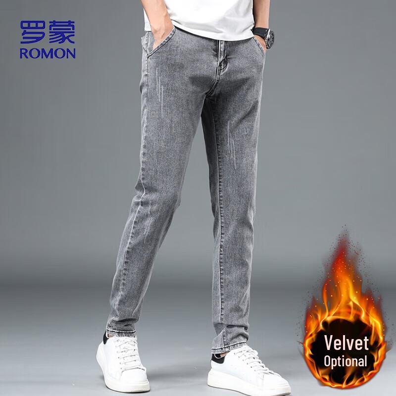 ROMON Мужские джинсы прямого кроя