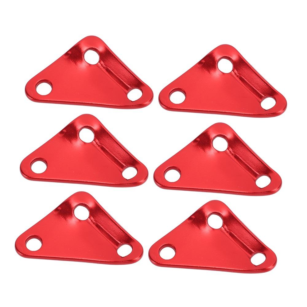 20 Pcs Aluminium Alloy Tent Rope Fastener Ultralight Strong Tent Guy Line Backpacking
