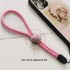 Adjustable Elastic Mobile Phone Lanyard Love Short Wrist Strap Cute Mobile Phone Phone Strap  Phone