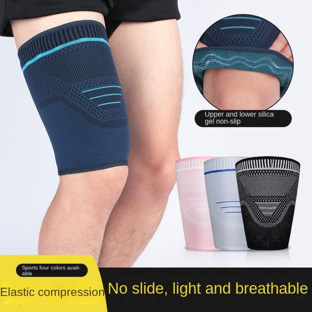 Anti-Chafing Pain Relief Compression Thigh Sleeve Muscle Strain Brace Thigh Protection Leg Support