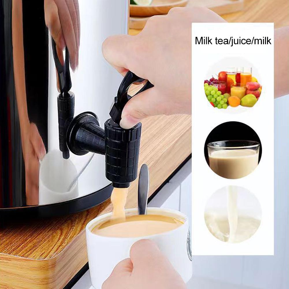 Ведро с двойной изоляцией, нержавеющее, изолированное 6/8 л с краном, диспенсер для напитков для дома, улицы, горячих напитков