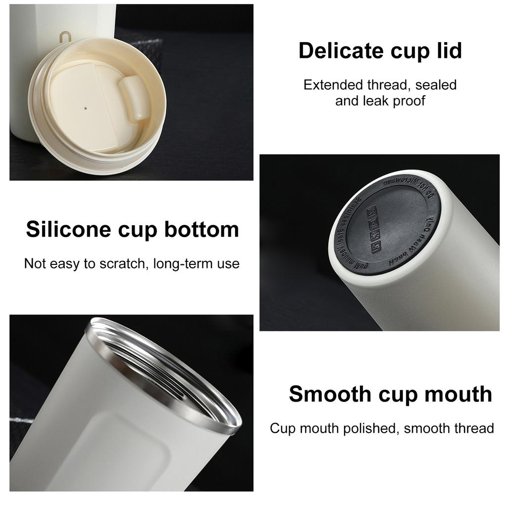 Vacuum Insulated Cup Intelligent Temperature Display Smart Coffee Cup Stainless Steel Leakproof