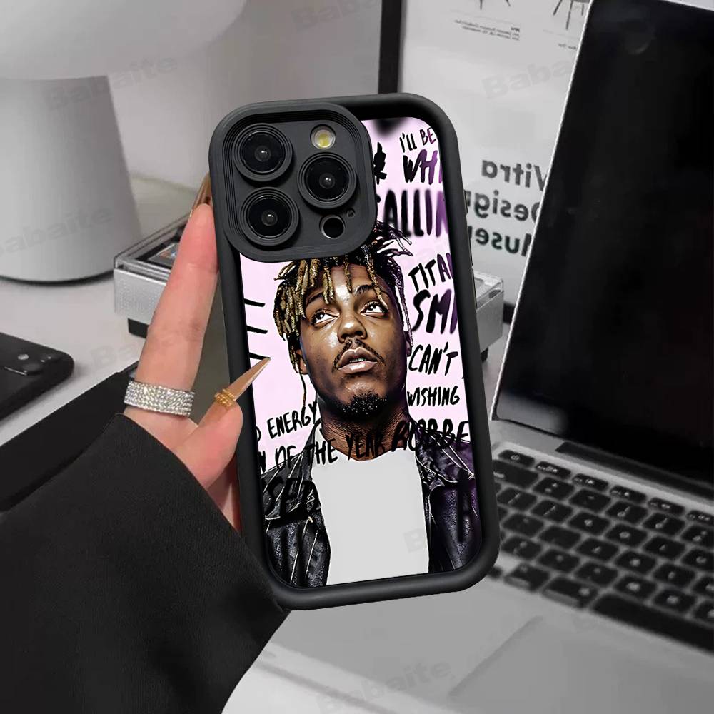 Rapper J-Juice Wrld Phone Case For IPhone 17 16 15 13 11 12 14 Pro Max Plus Silicone Cover Shell