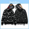 Ape A Bathing Bape Coat Shark Head Full Zip Jacket Hoodie Sweatshirt