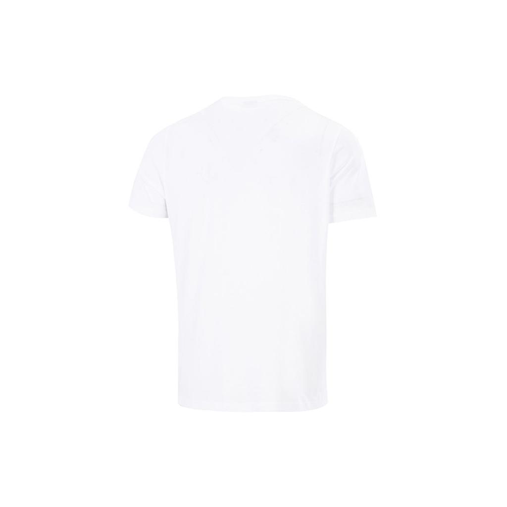 Puma Спортивная футболка с коротким рукавом и принтом логотипа для мужчин, белая 532280-52