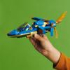 LEGO Ninjago Lightning Jet EVO Игрушка Подарок на День Рождения Блок Образовательный Рождественский Мальчики Девочки Дети 6 Лет 7 Лет 8 Лет Боевой Робот