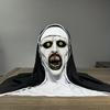 Маска Пугающая Монахиня Костюм Синтетический Латекс Уличный Стиль Хоррор Аксессуар Реалистичные Детали Хэллоуин Хоррор Тематические Мероприятия