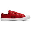 Converse Chuck Taylor All Star Flight School Низкие кеды с черной полосой Повседневные низкие парусиновые кеды Унисекс Красные Белые 165739C