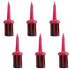 6 Pieces Golf Tees Low Resistance Golf Tees Plastic Long Ball Base Brush Tees