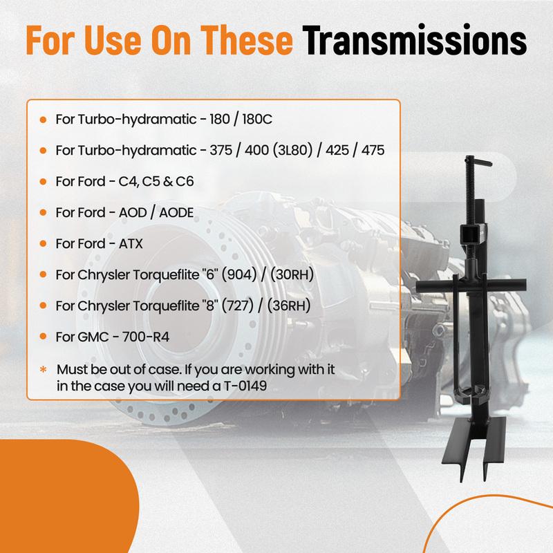 Универсальный съемник пружины барабана сцепления Инструмент для трансмиссии Черный T-0158-HD