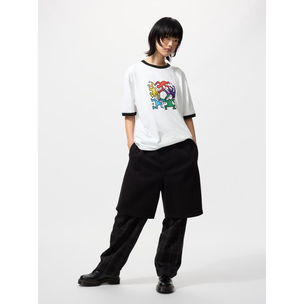 Uniqlo Свободный крой Keith Haring Ut