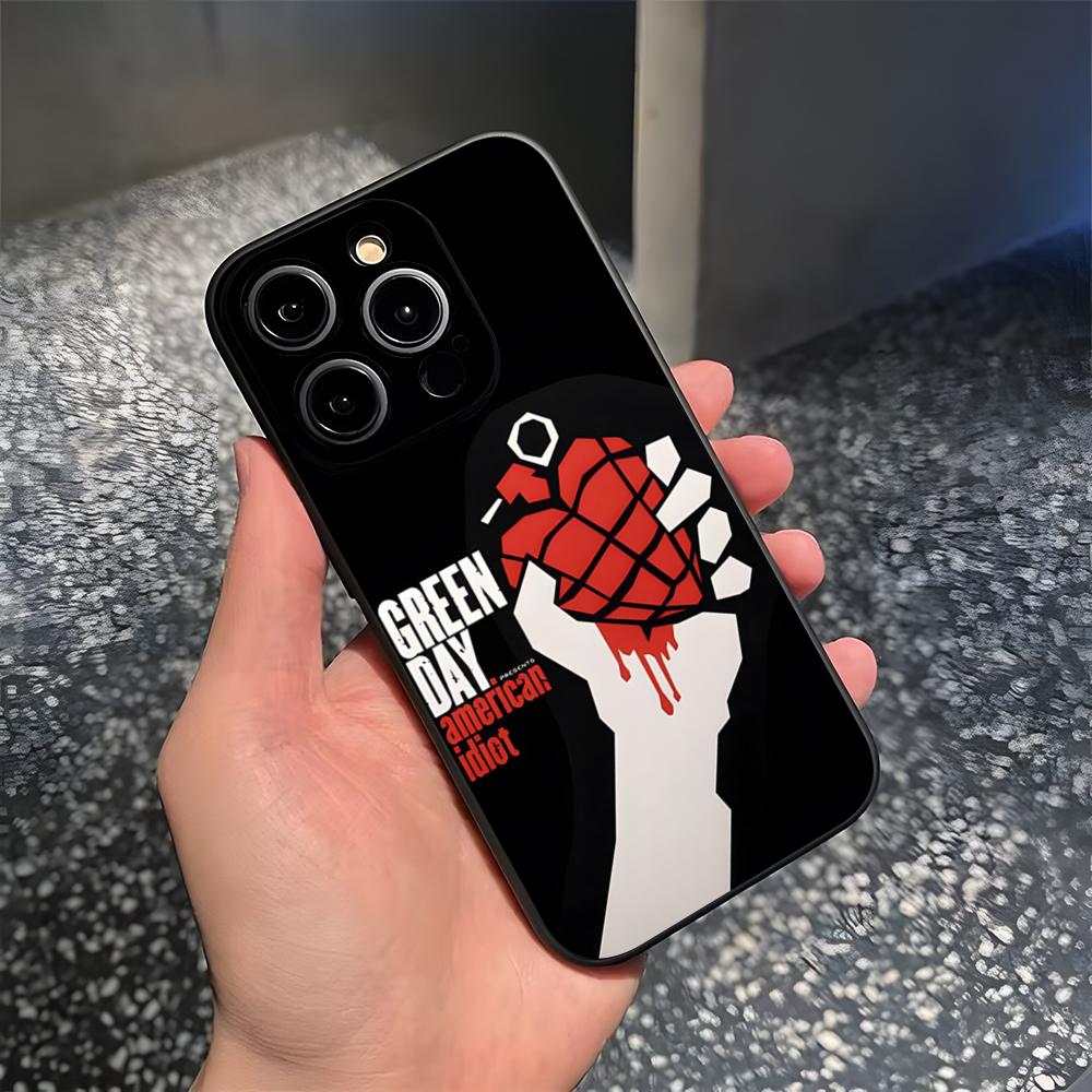 Чехол для телефона Green Day для 17 Pro Max Iphone 14 16 Pro Max 12 15 Plus 13 Pro 11 Xr X Xs 8 7 Plus Задняя крышка