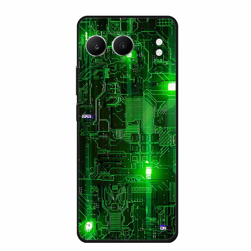 Для OnePlus Nord 4 5G Задняя крышка Чехол One Plus Nord4 Черный Силикон Мягкие чехлы для телефона Для OnePlus Nord 4 Чехол 6.74" Ударопрочный