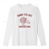 Crochet T Shirt For Lover Crocheting Grandma Mom Funny Sarcastic Meme Cute Vintage Washed Stretched Slightly Streetwear Unisex