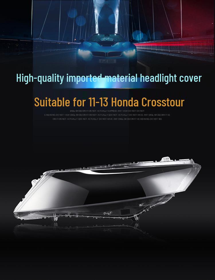 Headlight Lens & Cover for 2011-2013 Honda Crosstour