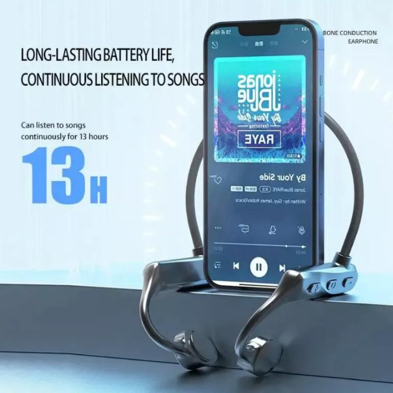 Новая универсальная костная проводимость гарнитура беспроводные Bluetooth наушники шейный ободок игровые наушники