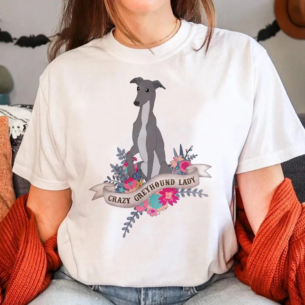 Greyhound Tee Women Anime Y2K Tee Girl 2000s Clothes